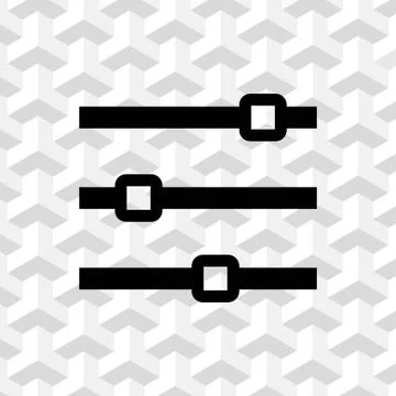 Level icon stock vector illustration flat design Stock Illustration