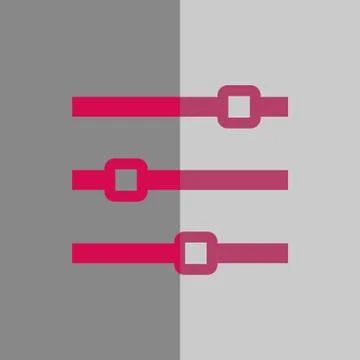 Level icon stock vector illustration flat design Stock-Illustration