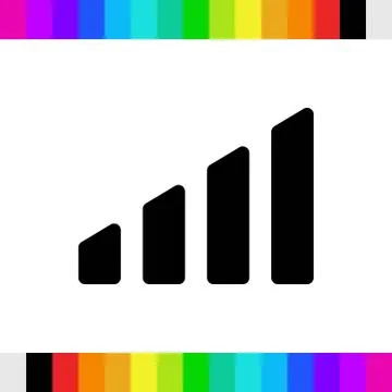 Level icon stock vector illustration flat design Stock Illustration