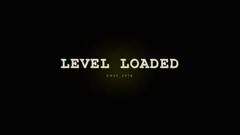 Level Loaded Text Animation - Retro Gaming Inspired Graphic Element Stock Footage 331568414