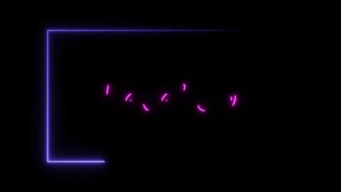 Level up neon sign fluorescent light glowing on signboard background Stock Footage 121632368