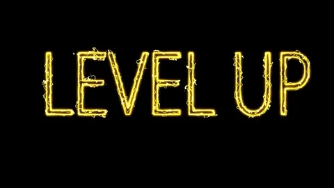 Level up screen Stock Footage 328134886