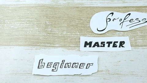 Level of skill Stock Footage 85497002