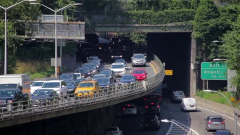 Levels Of Traffic In NYC Stock Footage 79330885