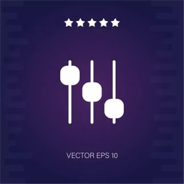 Levels vector icon Stock Illustration
