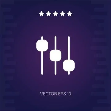 Levels vector icon Stock Illustration