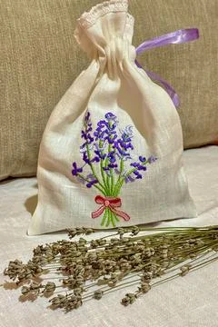 Levender in the bag Stock Photos