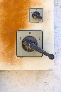 Lever Power Switch Stock Photos