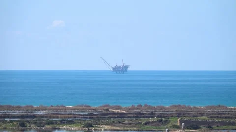 Leviathan natural gas rig Vidéo 245803898