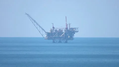 Leviathan natural gas rig Vidéo 245803953