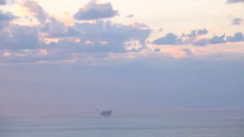 Leviathan natural gas rig Vidéo 245804335