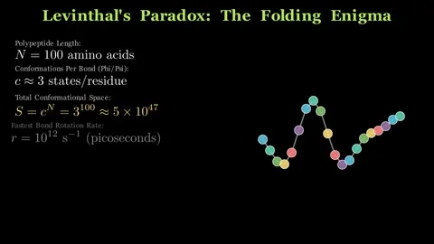 Levinthals Paradox - The folding enigma Stock-Footage 338374558