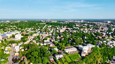 Levis from Above, Quebec Stock Footage 293604296