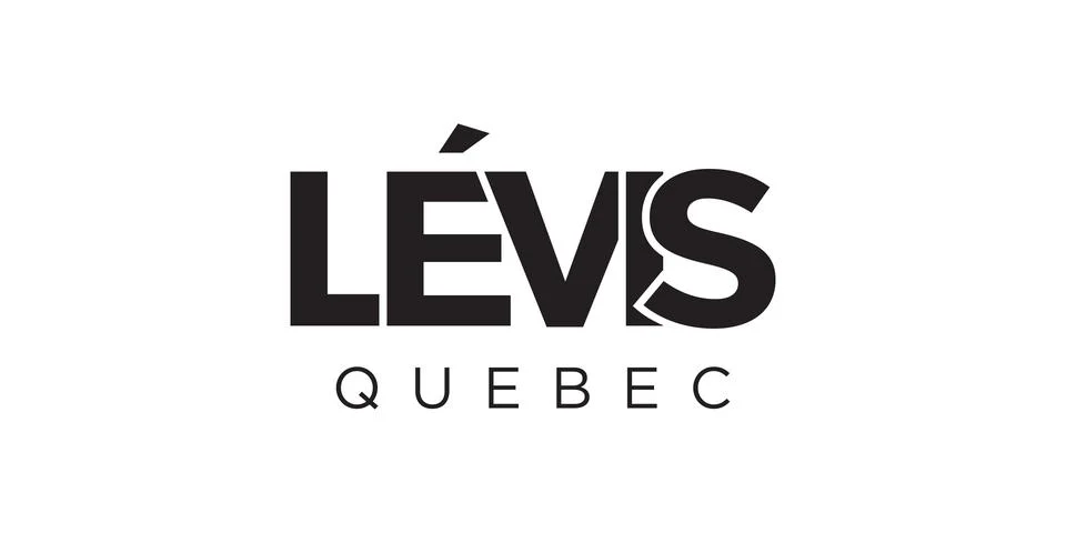 Levis in the Canada emblem. The design features a geometric style, vector i.. Stock Illustration