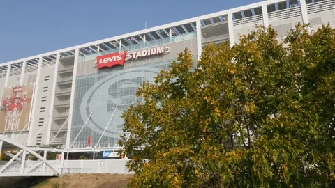 Levi's Stadium on November 14, 2018 in Santa Clara Stock Footage 101444863