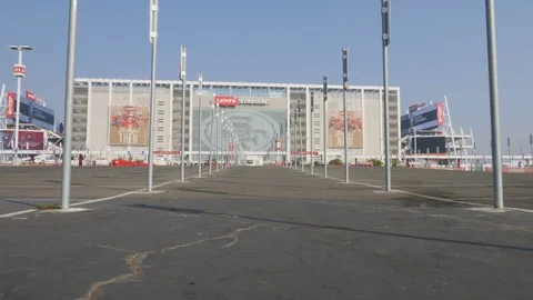 Levi's Stadium on November 14, 2018 in Santa Clara Stock Footage 101444944