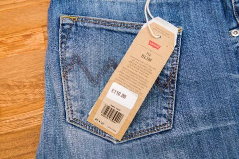 Levi's vintage soft 스톡 사진