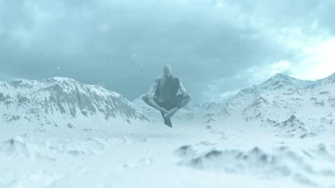 Levitation Illustrazione stock