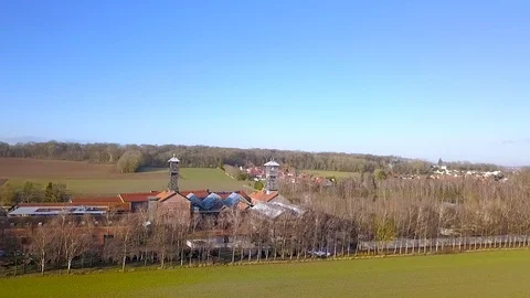 Lewarde Mining Historical Center, old coal mining, Lewarde, Hauts-de-France, Fra Stock Footage 117601835