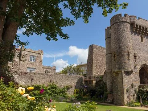 Lewes Castle Stock Photos