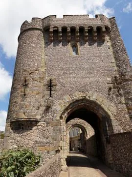 Lewes Castle Stock Photos