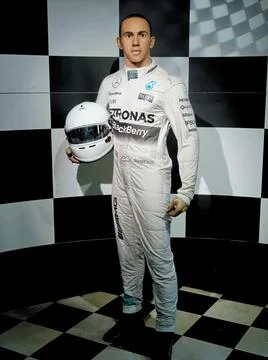 Lewis Carl Davidson Hamilton is a British racing driver Stock Photos