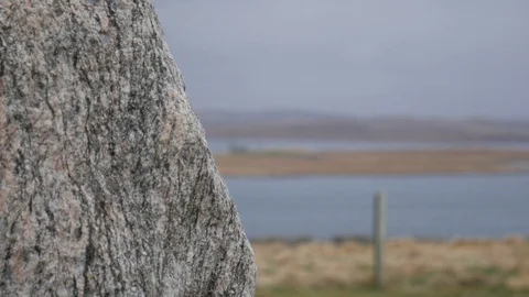 Lewis standing stone focus pull 001 Video stock 91686518