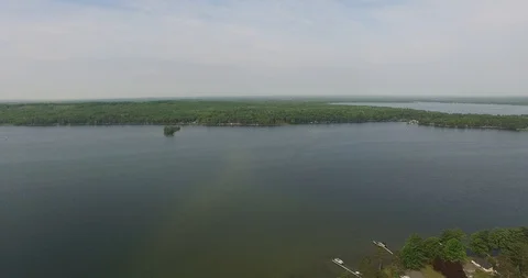 Lewiston Aerial 4 Stock Footage 90525337