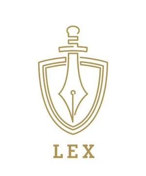 Lex emblem. Vector illustration. Stock-Illustration