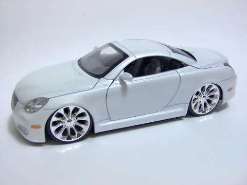 LEXUS 430 on white Stock Photos