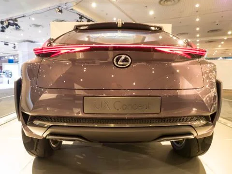 Lexus UX concept at the New York International Auto Show 2017 Stock Photos