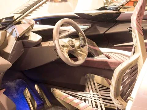 Lexus UX concept at the New York International Auto Show 2017 Stock Photos