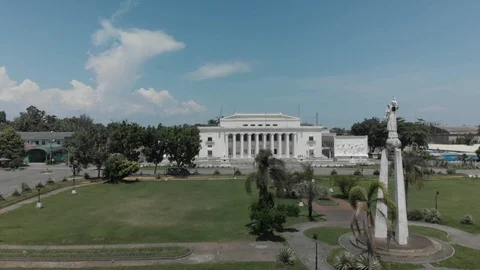 Leyte Provincial Capitol Building Stock Footage