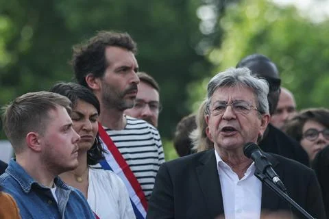 LFI protest against Israel's interception of the Freedom Flotilla, Paris, France Stock Photos