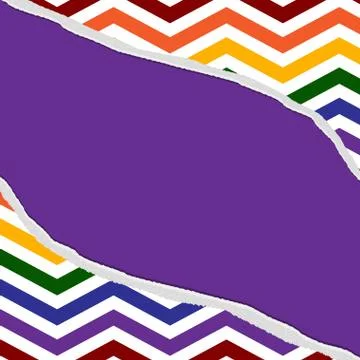 Lgbt colored torn background for your message or invitation Stock Illustration