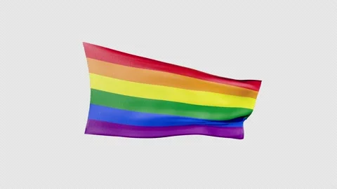 Lgbt Flag Stock Footage 209759328