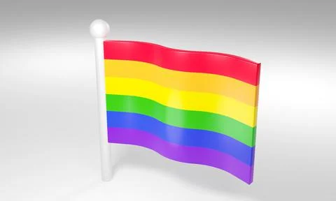 LGBT FLAG Stock Illustration