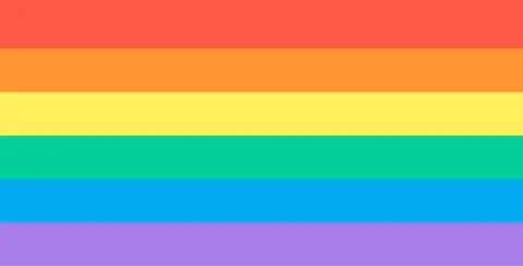 Lgbt flag vector background Stock-Illustration