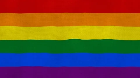 Lgbt flag waving Stock Footage 102639356