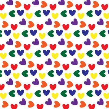 Lgbt pattern. Stock Illustration