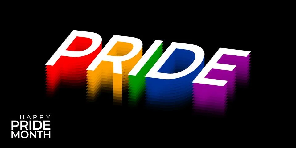 LGBT pride abstract background. Vector background with rainbow colors shado.. 스톡 일러스트