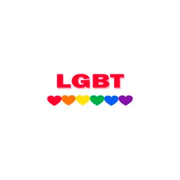 LGBT pride day vector hashtag Stock Illustration