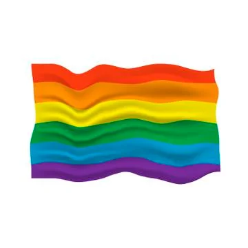 LGBT pride flag Stock Illustration