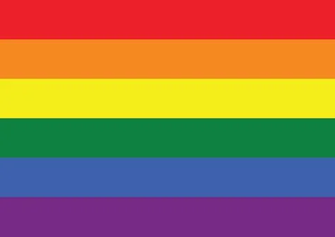 LGBT pride flag Stock Illustration
