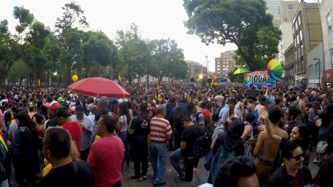LGBT pride march. Stock-Footage 114173791