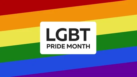 LGBT Pride Month Banner Animation with R... | Stock Video | Pond5