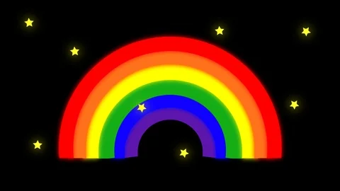 Lgbt pride rainbow Stock Footage 111203361