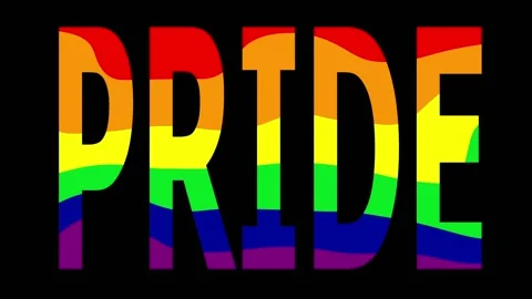 LGBT waving flag pride Stockbeeldmateriaal 161105694