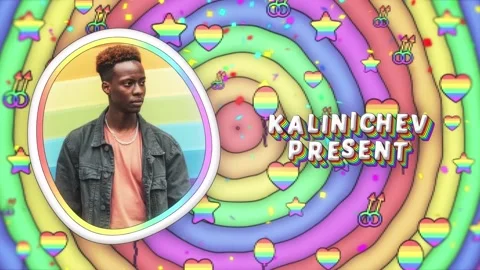 LGBTQ Colorful Pride Slideshow Modèle After Effects