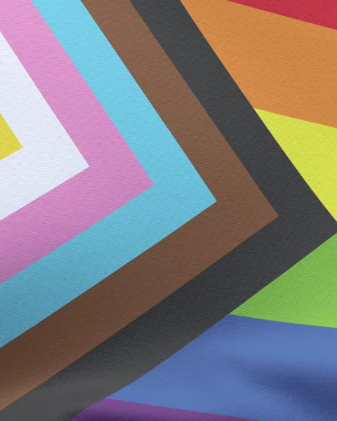 LGBTQ+ flag background Video stock 288521068